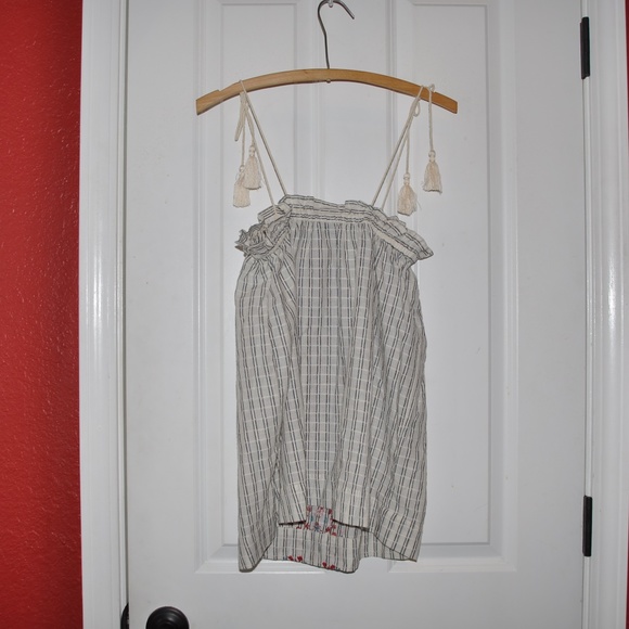 283 New UNIVERSAL THREAD Embroidered Striped Tank - Picture 5 of 7